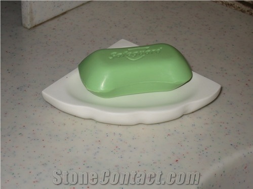 Cast Stone Composite Soap Holder