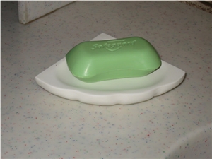 Cast Stone Composite Soap Holder