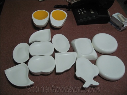 Cast Stone Composite Soap Holder