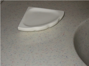 Cast Stone Composite Soap Holder