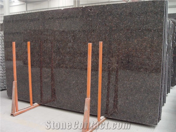 Tan Brown Granite Slabs & Tiles, India Brown Granite