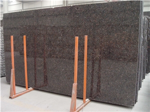 Tan Brown Granite Slabs & Tiles, India Brown Granite