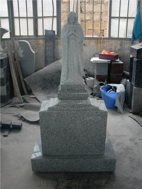 G654 Tombstone G654 G654 Dark Grey Granite Tile Slabs Cube Stone Stairs, G654 Black Granite Tombstone