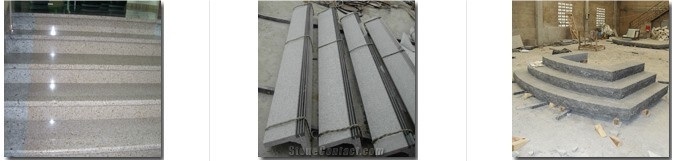 Grey Granite Stairs