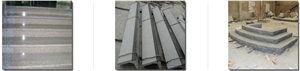 Grey Granite Stairs