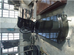 India Black Granite Monuments, Tombstones, Nero Assoluto India Black Granite Tombstones