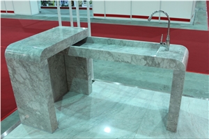 Marble Polar Grey Vanity Top