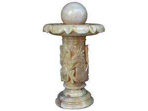 Onyx Lucky Ball, Yellow Onyx Fountain