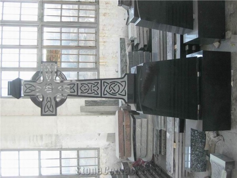 ShanXi Black Granite Gravestone