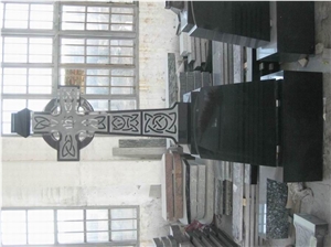 ShanXi Black Granite Gravestone