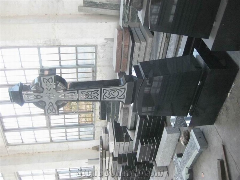 ShanXi Black Granite Gravestone