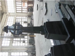 ShanXi Black Granite Gravestone
