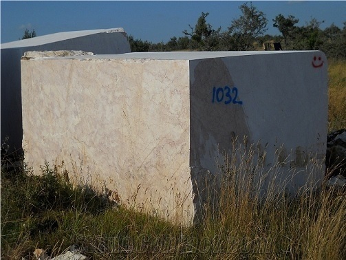 Siena Beige Pink Marble Block, Turkey Pink Marble