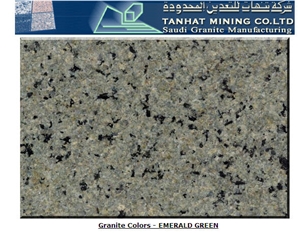 Emerald Green, Ranyah Green Granite Slabs