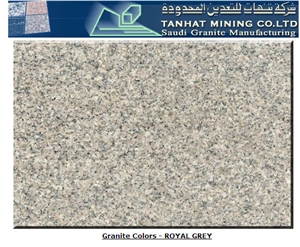Royal Grey Granite Slabs, Saudi Arabia Grey Granite
