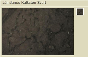Jamtland Svart, Jamtlands Kalksten Svart Limestone Slabs
