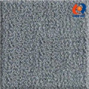 Black Mongolia Tile with Bush-hammered Finish