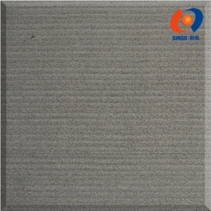 Black Mongolia Tile with Groove Finish