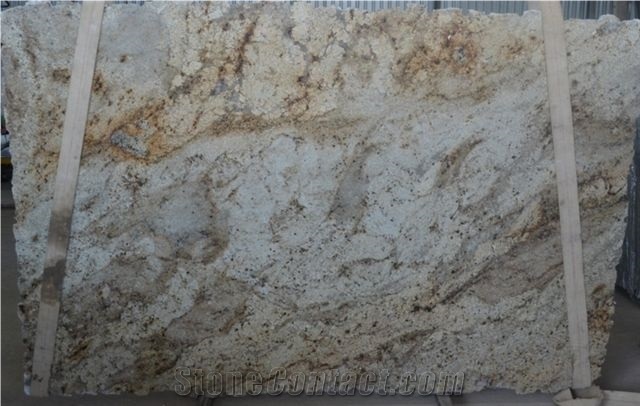 Siena Beige 3cm Slabs, Brazil Beige Granite