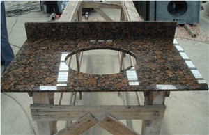 Baltic Brown Vanity Top, Baltic Brown Granite Vanity Top