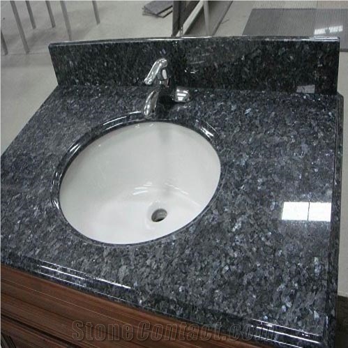 Blue Pearl Granite Vanity Top