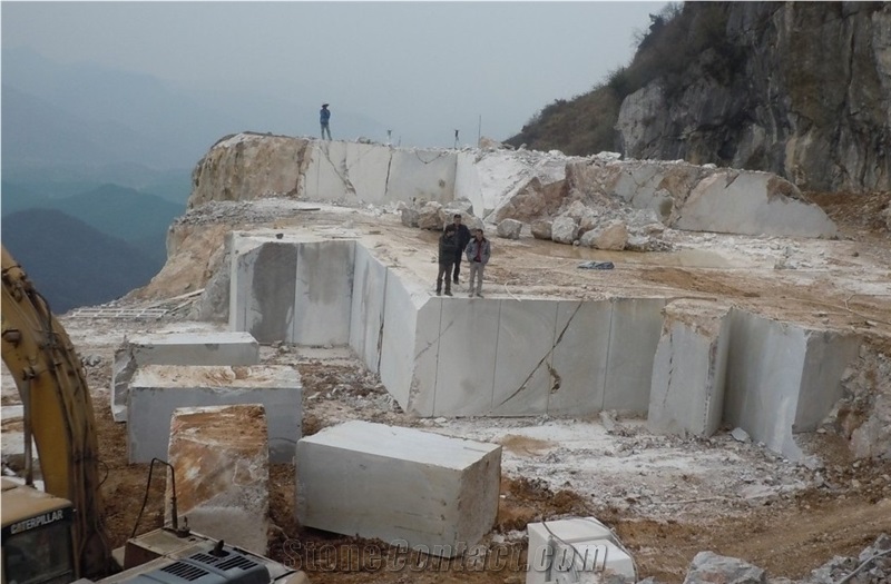 Lucciano Marron Brown Emperador Marble Block