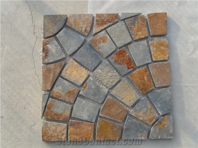 China Multicolor Slate Pavers