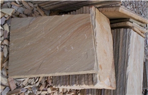 Raveena Sandstone Tiles & Slabs, Camel Dusty, Multy Sandstone, Beige Sandstone Floor Covering Tiles