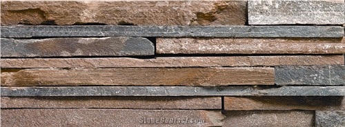 Cultured Stone , Stone Venner , Ledge Stone , Multicolor Slate