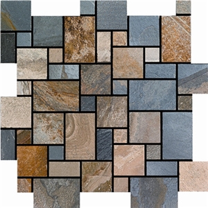 Slate Mosaic,Stone Mosaic , Chinsese Mosaic