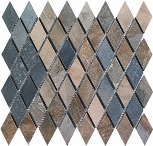 Stone Mosaic, Mosaic Tiles, Mosaics , Slate Mosaic