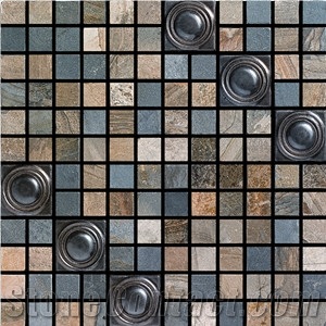 Stone Mosaic , Mosaics, Mosaic Tiles, Slate Mosaic