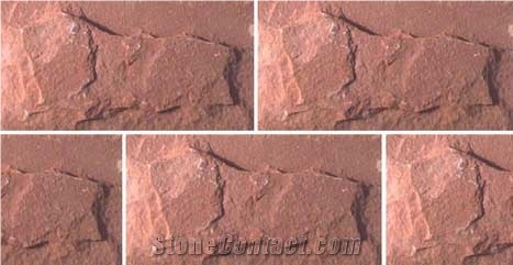 Red Sandstone Mushroom Stone