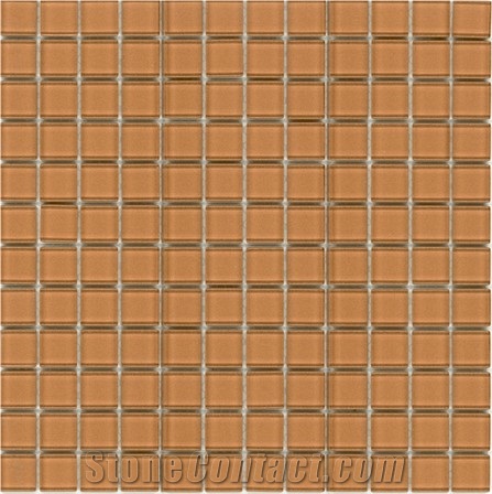 Pink Glass Mosaic Tile