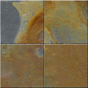 Rusty Slate Tiles, China Yellow Slate