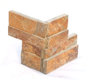 Brown Slate Corner Stone,Cultured Stone