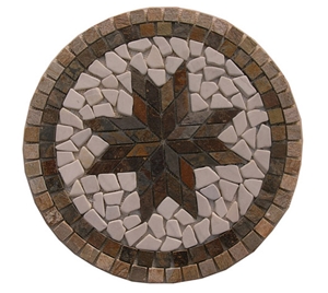 Slate Mosaic Medallion