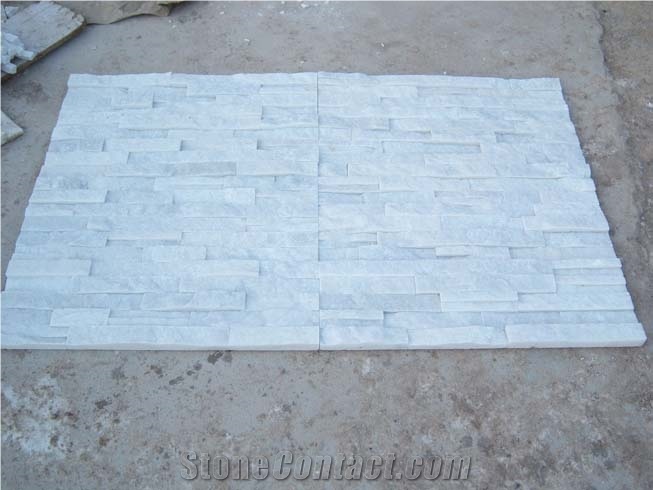 White Quartzite Ledge Stone