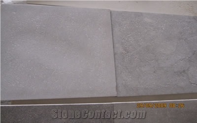Gris Limestone Brushed, Gris Sodima Limestone Slabs