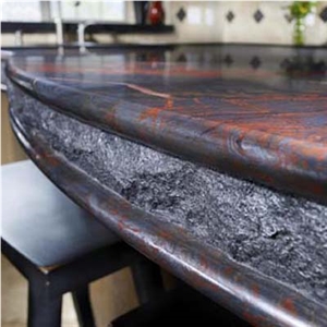 Iron Red Granite Slabs, Brazil Red Granite