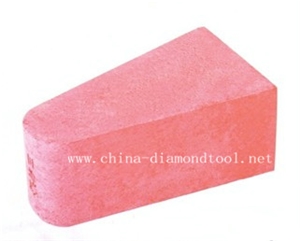 Triang Type Ordinary Polished Red Stone