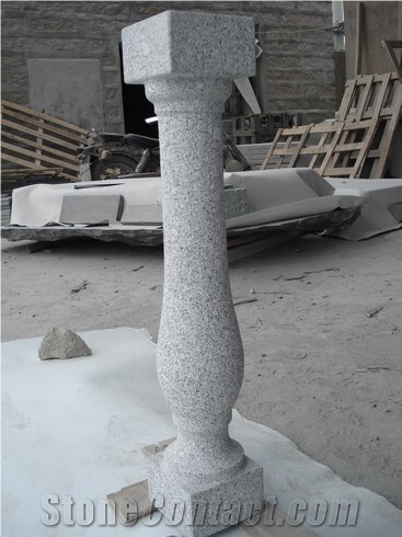 Balustrade and Railing, G636 Pink Granite Balustrade