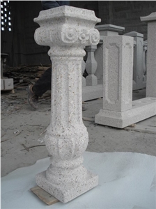 Balustrade and Railing, G636 Pink Granite Balustrade