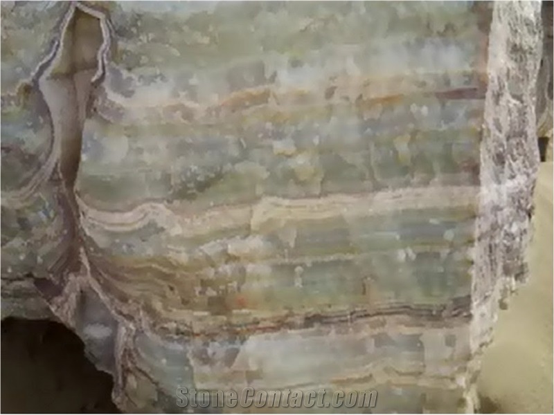 Green Onyx Block, Pakistan Green Onyx