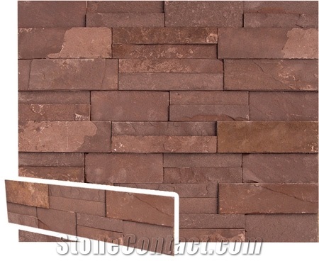Glooved Slate Culture Stone, Beige Slate Cultured Stone