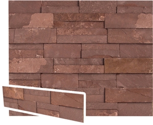 Glooved Slate Culture Stone, Beige Slate Cultured Stone