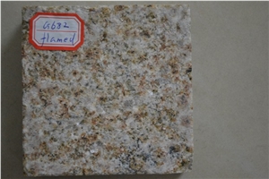 Yellow Granite Cobble Stone, Paving Stone, G682 Yellow Granite Paving Stone