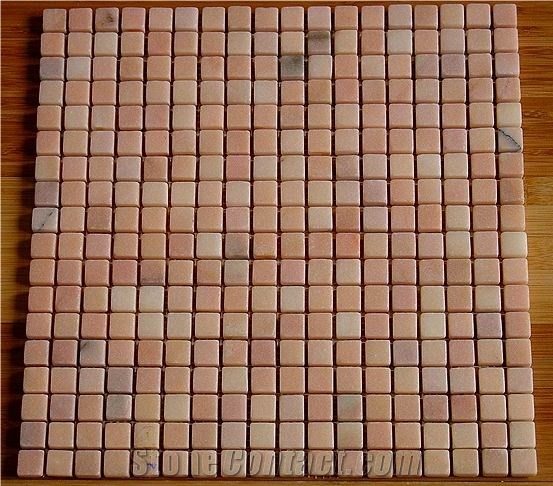 Furong Red Marble Mosaic