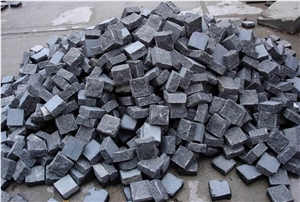 G654 Black Granite Paving Stone