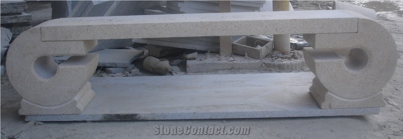 Grey Granite Bench
